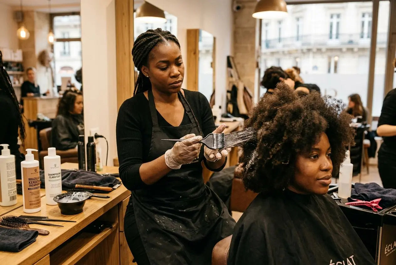 Comment faire un lissage brésilien sur cheveux crépus ?