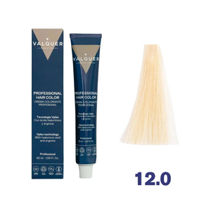 VALQUER COLORATION 12.0 Super Éclaircissante Naturelle hair dye 60 ml box