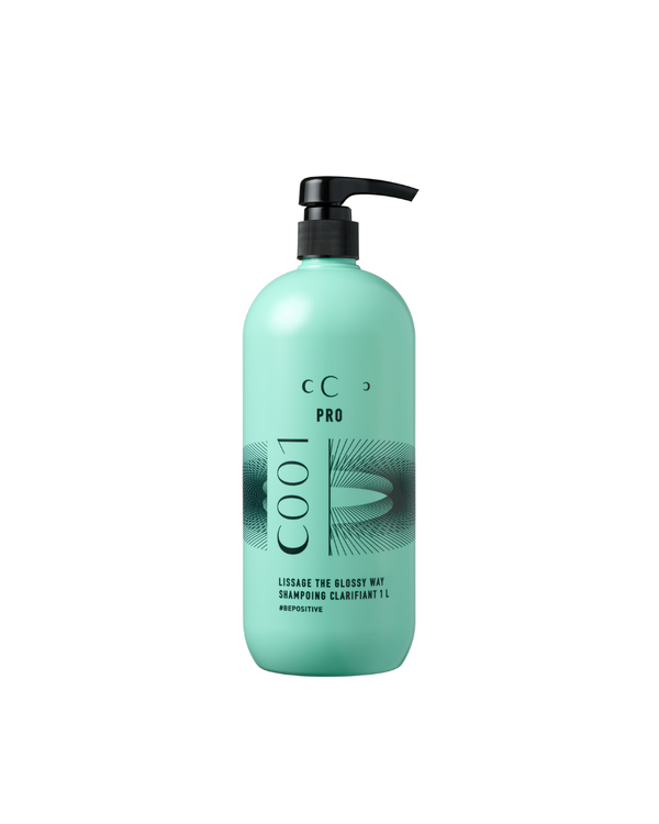CUBA CHANCE SHAMPOING LISSAGE The Glossy Way C001 1L professional clarifying shampoo for colored hair