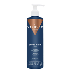 VALQUER MASQUE EFFET LISSE 300ML hair mask with cooling effect and silk proteins in purified water