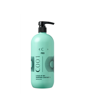 CUBA CHANCE LISSAGE professional clarifying shampoo bottle 1L for deep cleaning and hair smoothing preparation