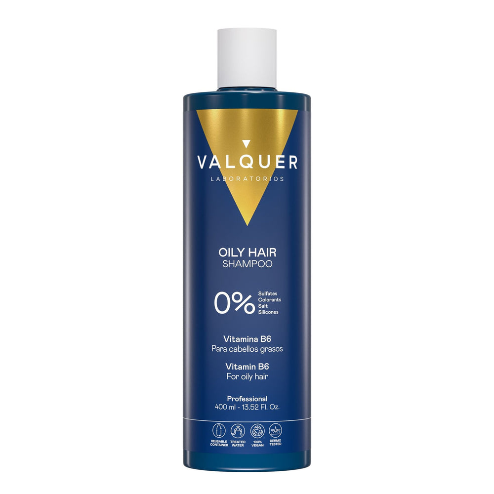 Shampoing 0% pour Cheveux Gras Valquer 400 ml