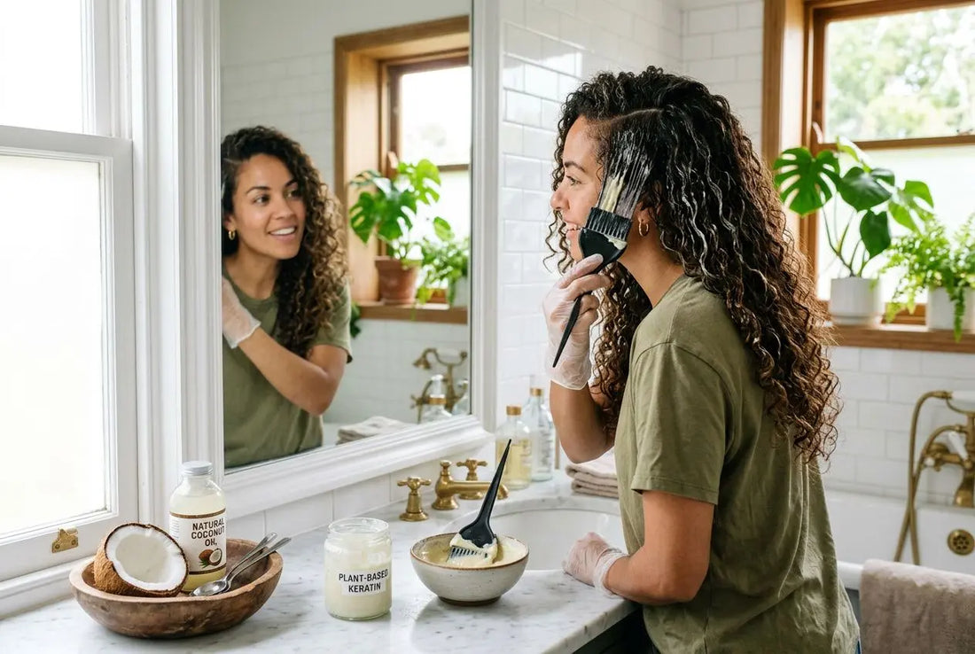 Comment faire un lissage brésilien sans produit naturellement