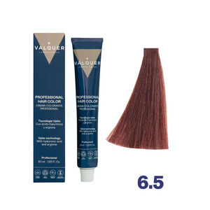 VALQUER COLORATION 6.5 Blond Acajou Foncé hair dye 60 ml tube