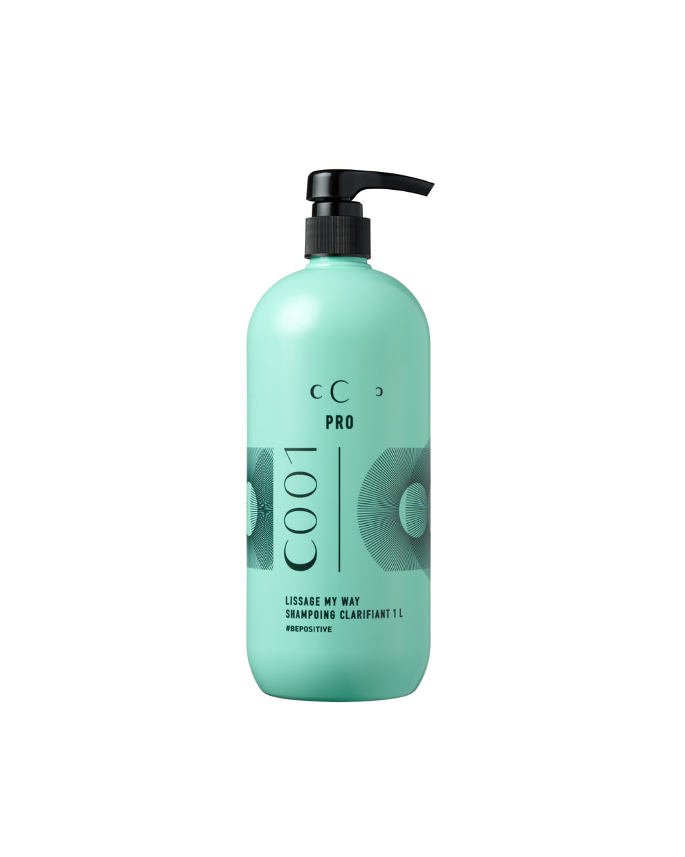 CUBA CHANCE LISSAGE professional clarifying shampoo bottle 1L for deep cleaning and hair smoothing preparation