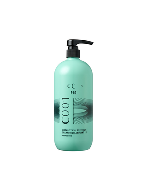 CUBA CHANCE SHAMPOING LISSAGE The Glossy Way C001 1L professional clarifying shampoo for colored hair