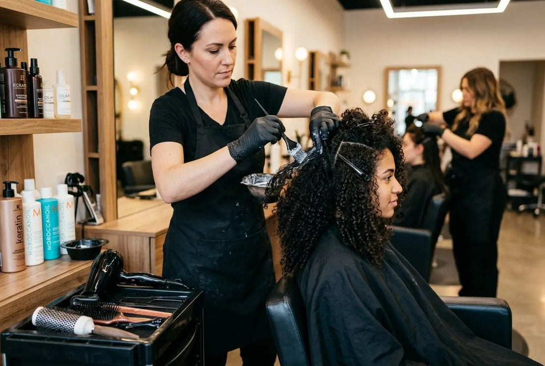 Comment faire un lissage sur cheveux bouclés sans les abîmer