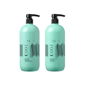 CUBA CHANCE SOIN Disciplina Frizz Control hair care kit with 2x1L bottles for smoothing and frizz reduction.