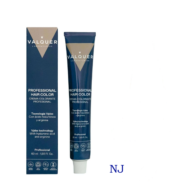 VALQUER COLORATION NJ hair color products display with vibrant color options