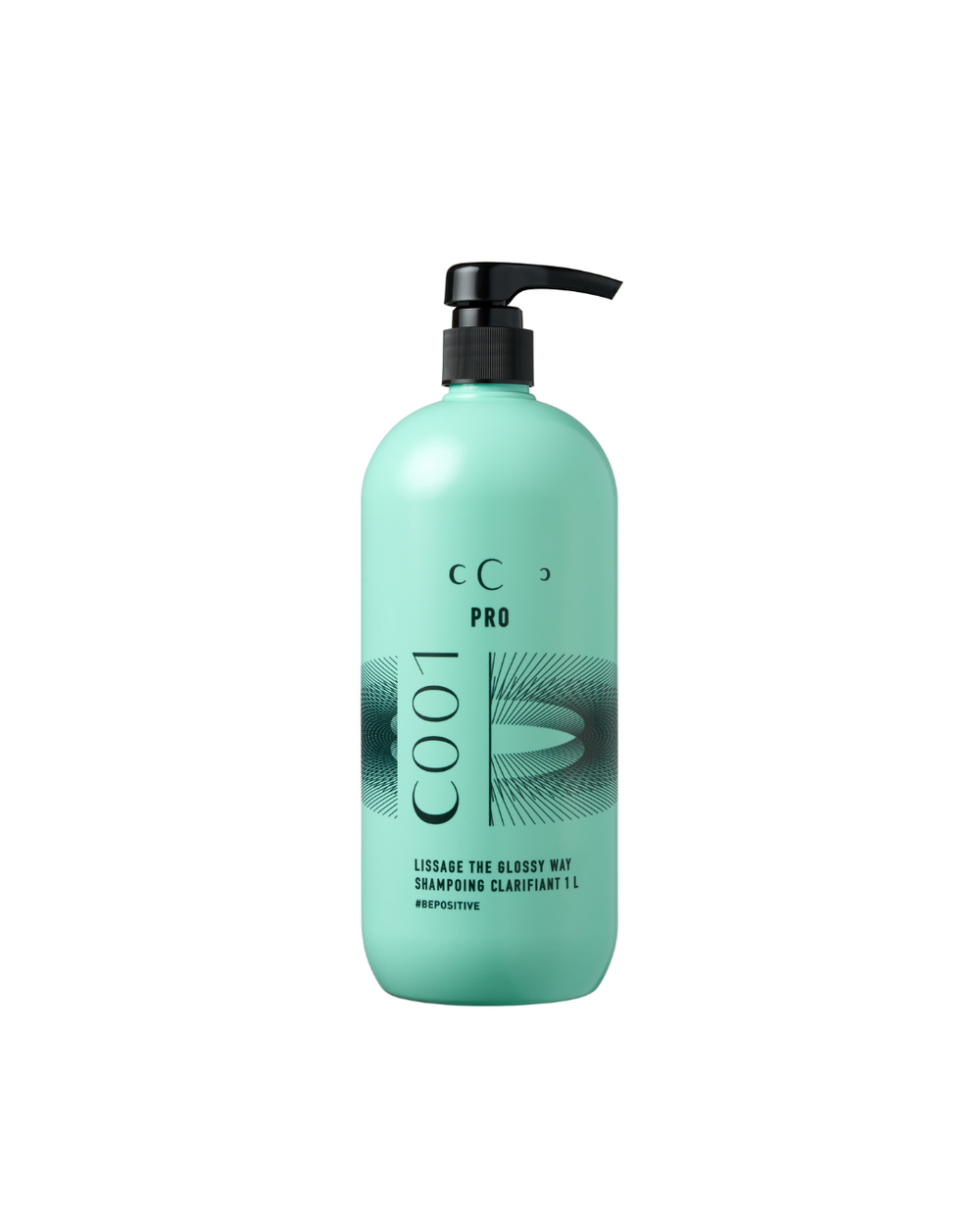 CUBA CHANCE SHAMPOING LISSAGE The Glossy Way C001 1L professional clarifying shampoo for colored hair