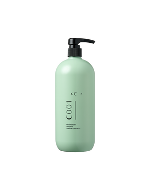 CUBA CHANCE SOIN regenerating clarifying shampoo C001 in 1L pump bottle for professional deep hair cleansing and preparation