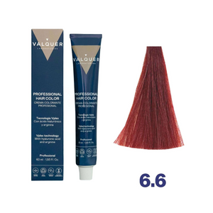 VALQUER COLORATION 6.6 Blond Foncé Rougeâtre hair dye bottle 60 ml