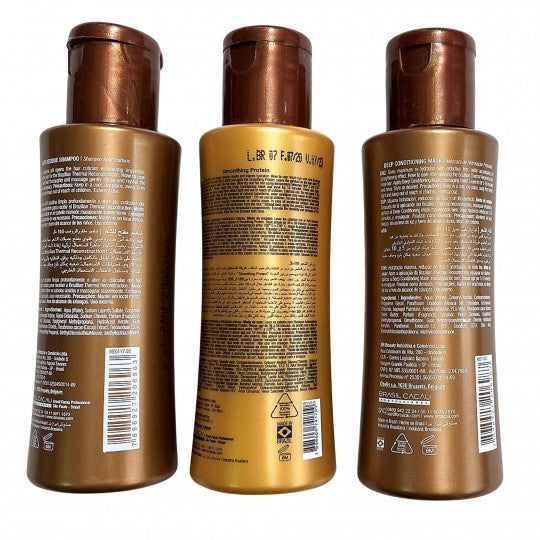 CADIVEU LISSAGE SMOOTHING PROTÉINE KIT 110ML