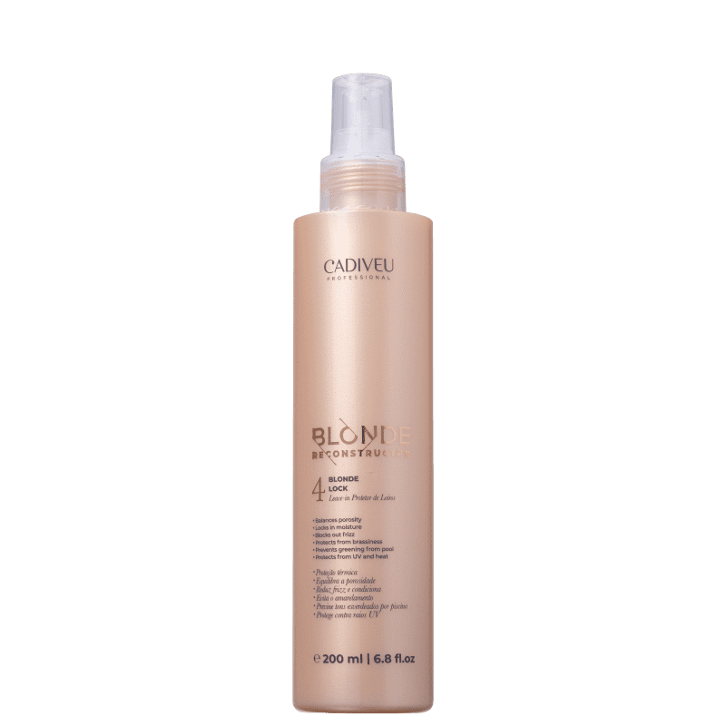 CADIVEU BLONDE RECONSTRUCTOR n°4 LOCK 200ML