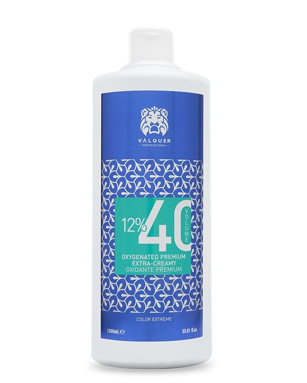 VALQUER OXYDANT PREMIUM ULTRA-CREMEUX 40 VOL (12%) 1000 ML (Réservé au professionnel de la coiffure)