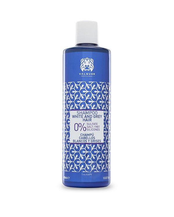 VALQUER SHAMPOING POUR CHEVEUX BLANCS ET GRIS 400 ML